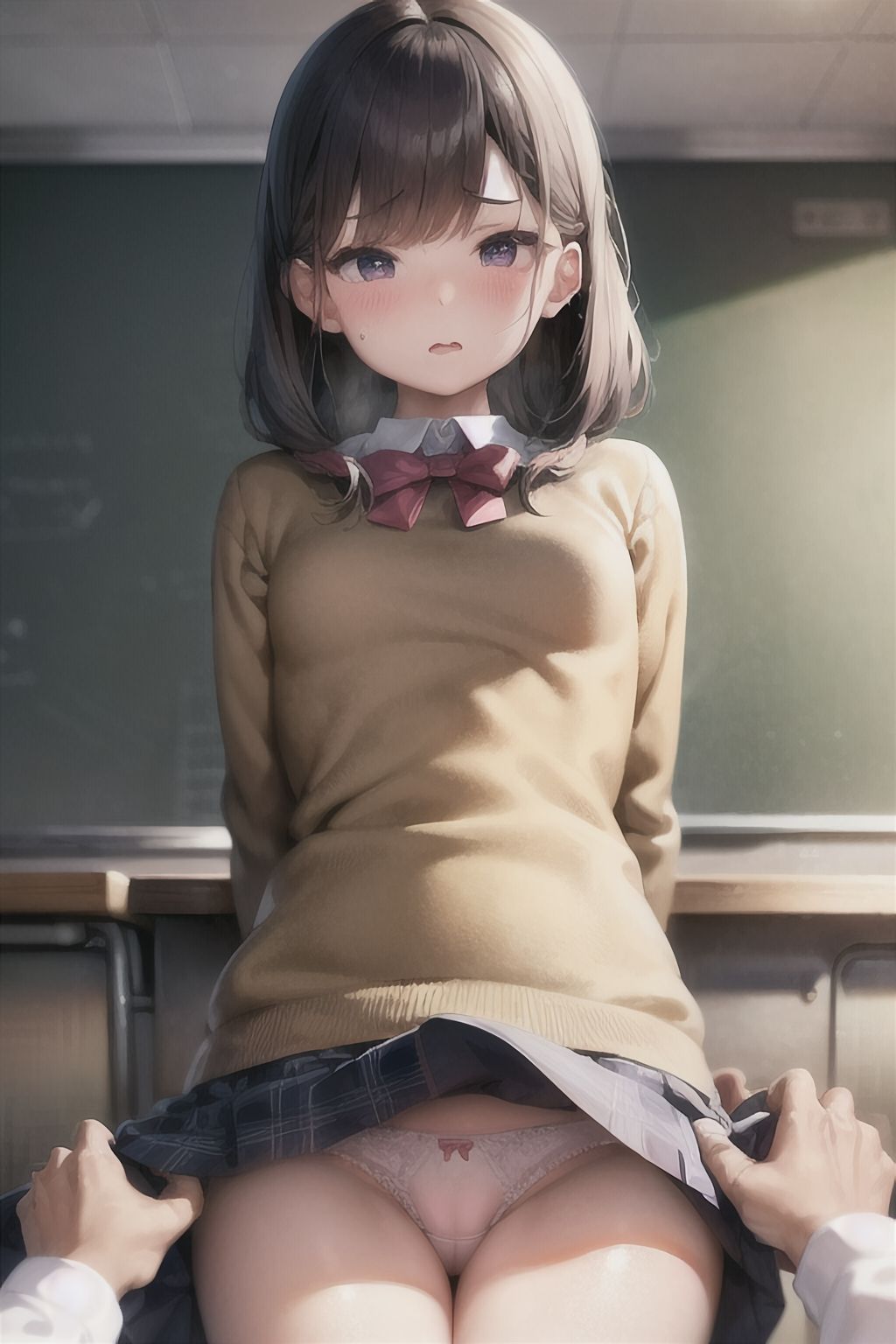 サンプル画像6:校則チェック！(ジャングルジム) [d_264565]