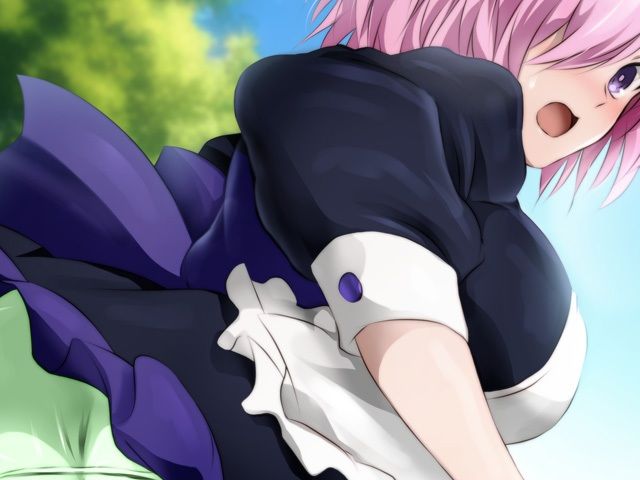 サンプル画像2:メイドマ○ュと風のいたずら(ミックス ステーション) [d_264582]