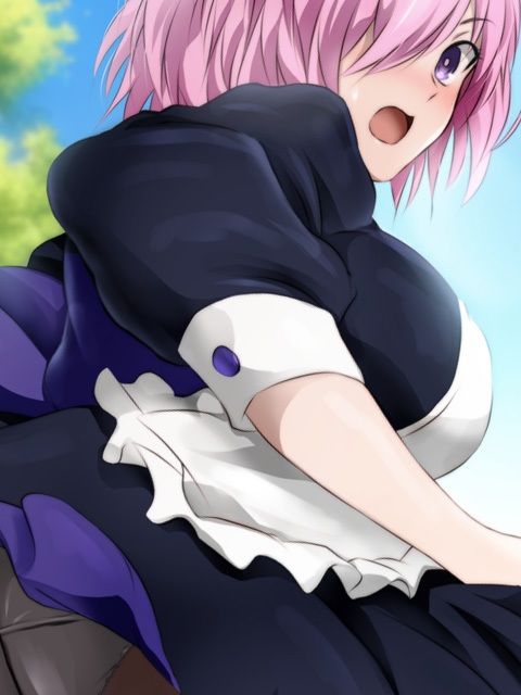 サンプル画像3:メイドマ○ュと風のいたずら(ミックス ステーション) [d_264582]