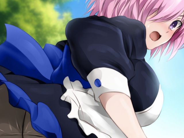 サンプル画像5:メイドマ○ュと風のいたずら(ミックス ステーション) [d_264582]