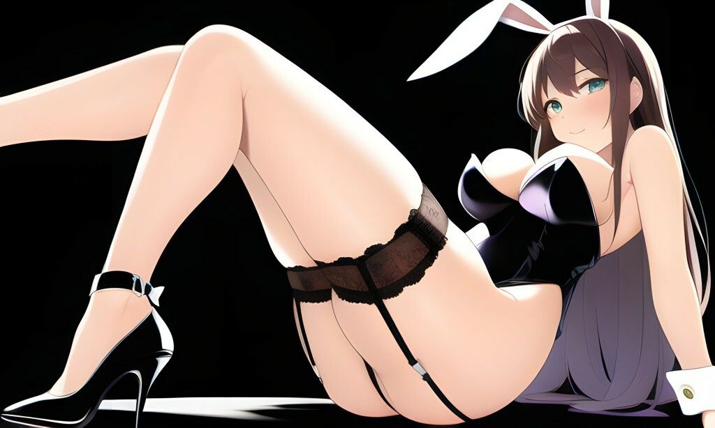 サンプル画像2:フェチコレ ガーターベルトバニー＋ブラパンツ＋ちっぱいおっぱい＋まな板おっぱい＋貧乳マイクロビキニ(人工美少女製作所) [d_264654]