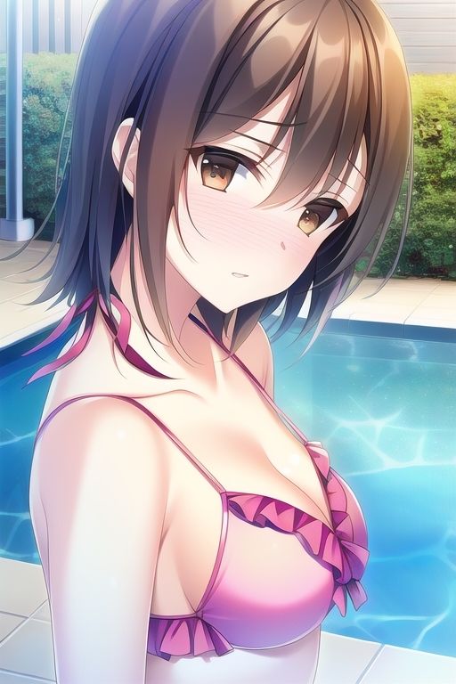 サンプル画像3:アイドル級茶髪美女、写真集的水着集Vol.2(白雪くるみ) [d_264704]