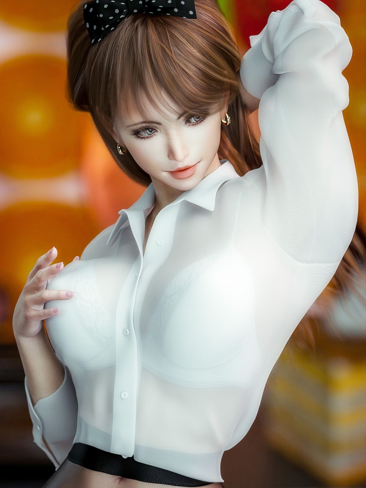 サンプル画像3:タイツ越しのパンツ15(かすみんティー) [d_264782]