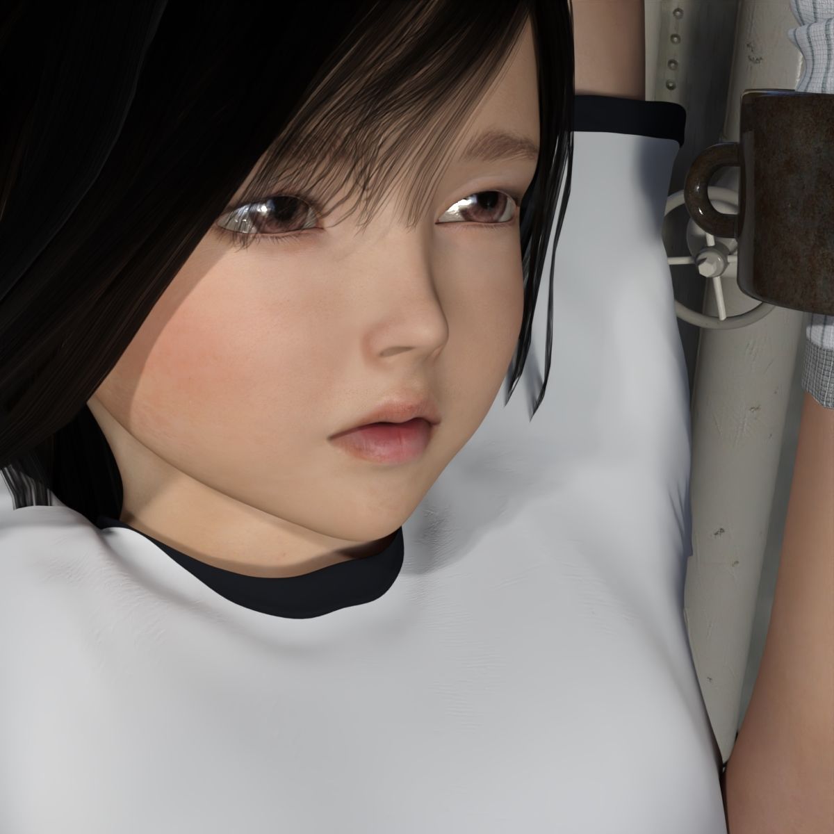 サンプル画像2:みちこの触手吊り(キンク文庫) [d_264937]