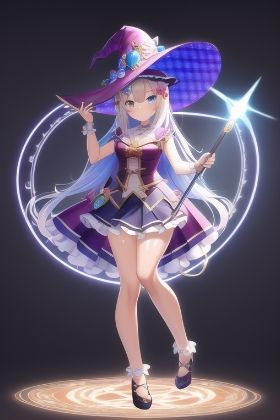 サンプル画像1:第3号 洋服デザイン資料集 〜魔女編〜(AI神) [d_265462]