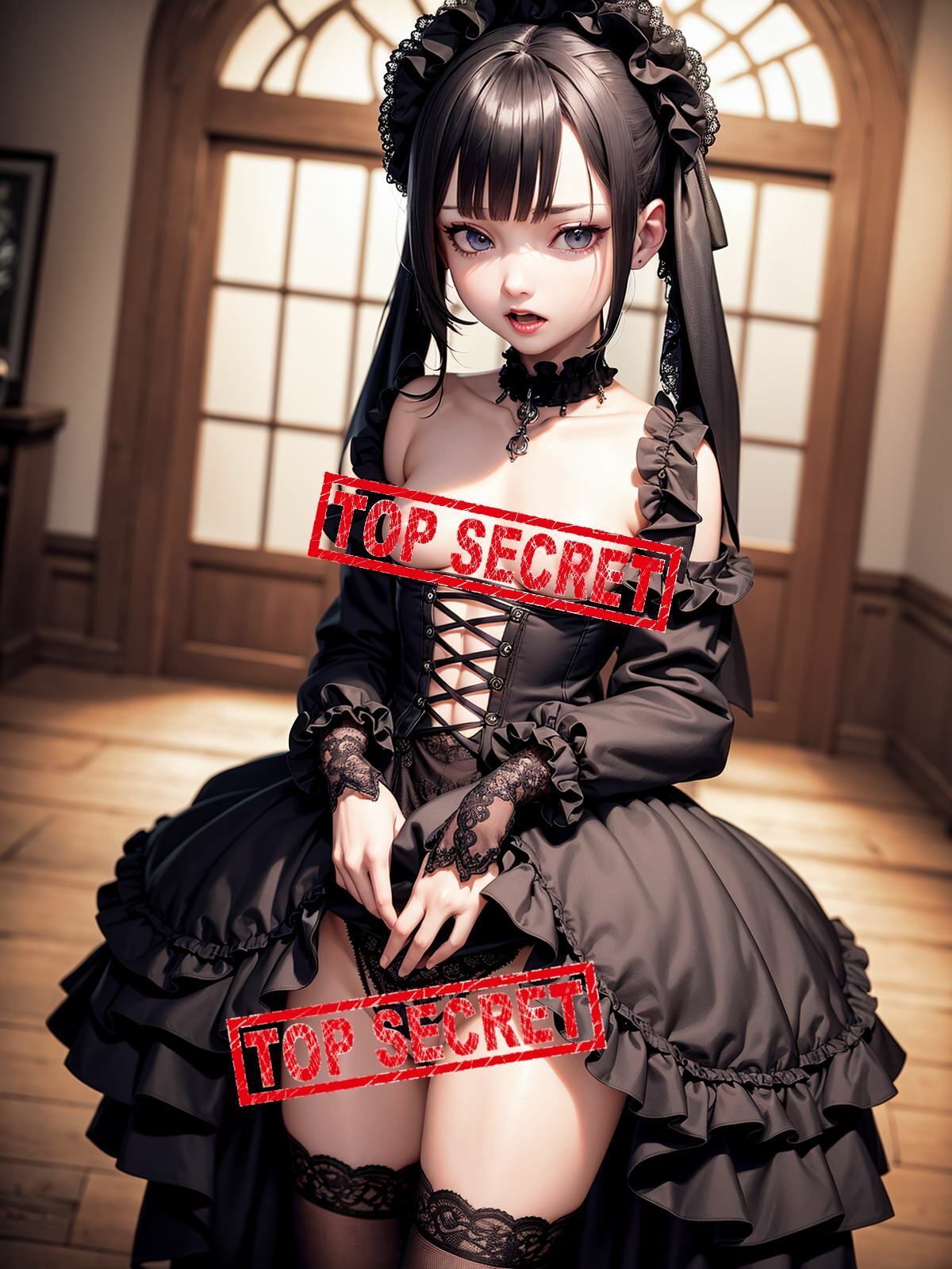 サンプル画像2:ゴスロリガール Vol.01(Width-Height) [d_265505]