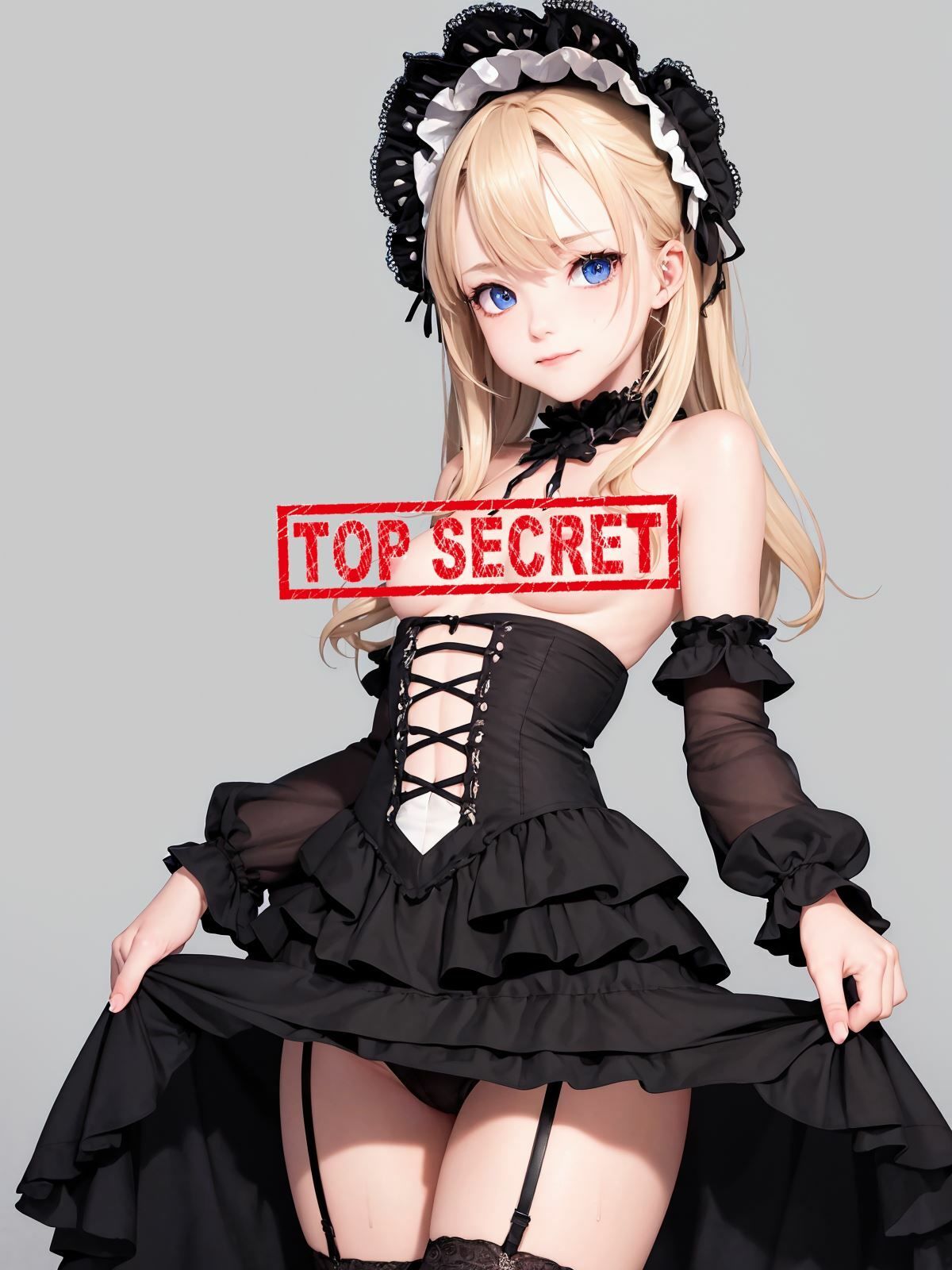 サンプル画像5:ゴスロリガール Vol.01(Width-Height) [d_265505]