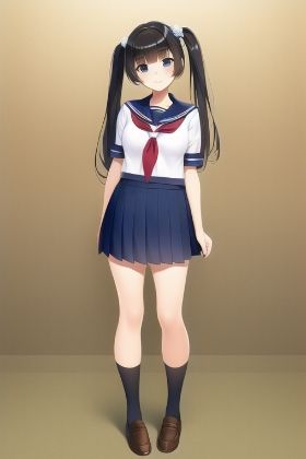 サンプル画像1:第4号 洋服デザイン資料集 〜制服・部活動ユニフォーム編〜(AI神) [d_265558]