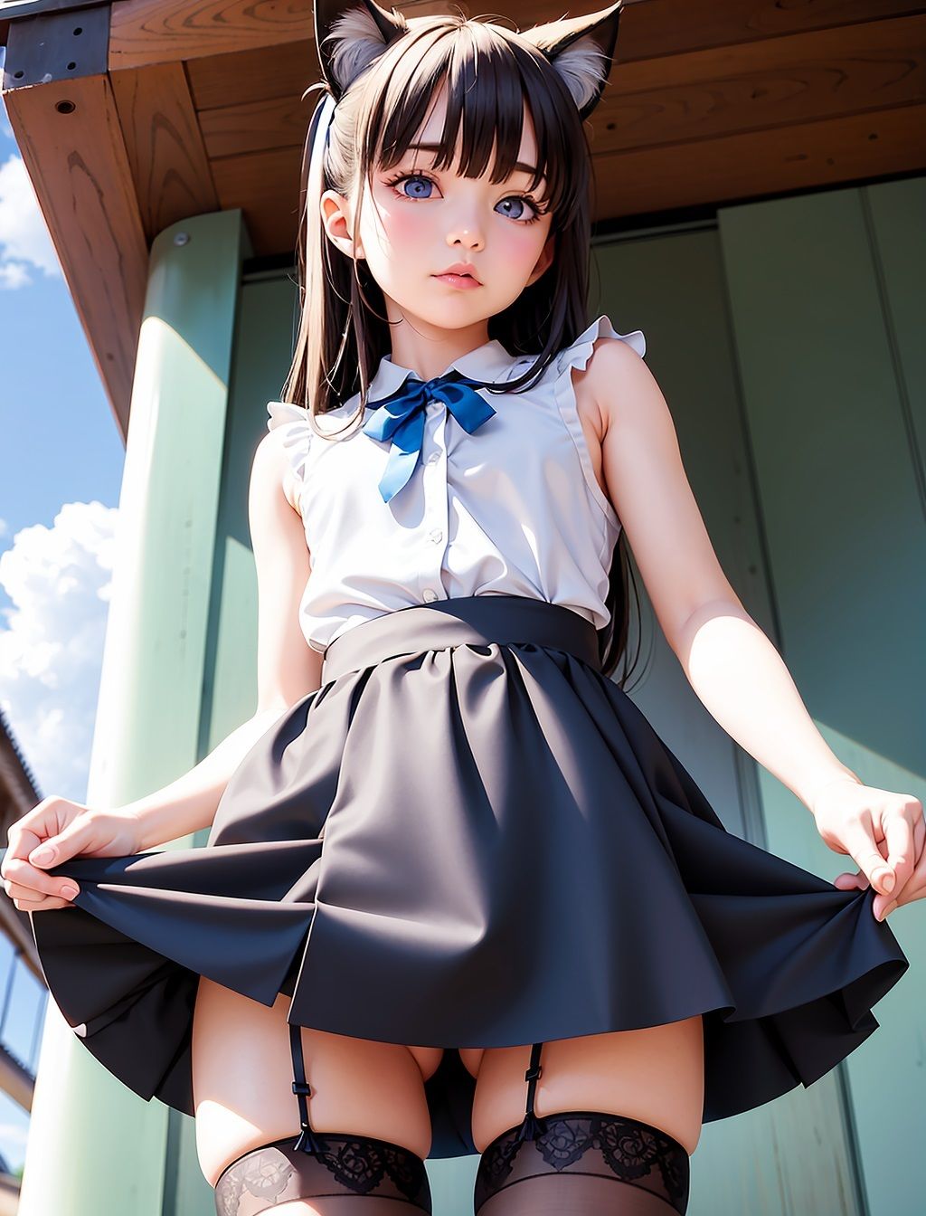 サンプル画像2:微乳ネコミミ少女1(L_studio) [d_265608]