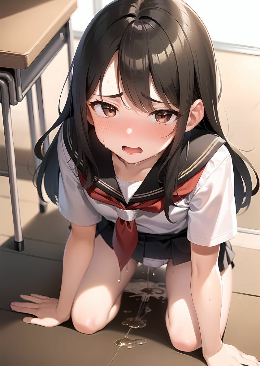 サンプル画像2:おもらし少女(ぴんく工房) [d_265619]