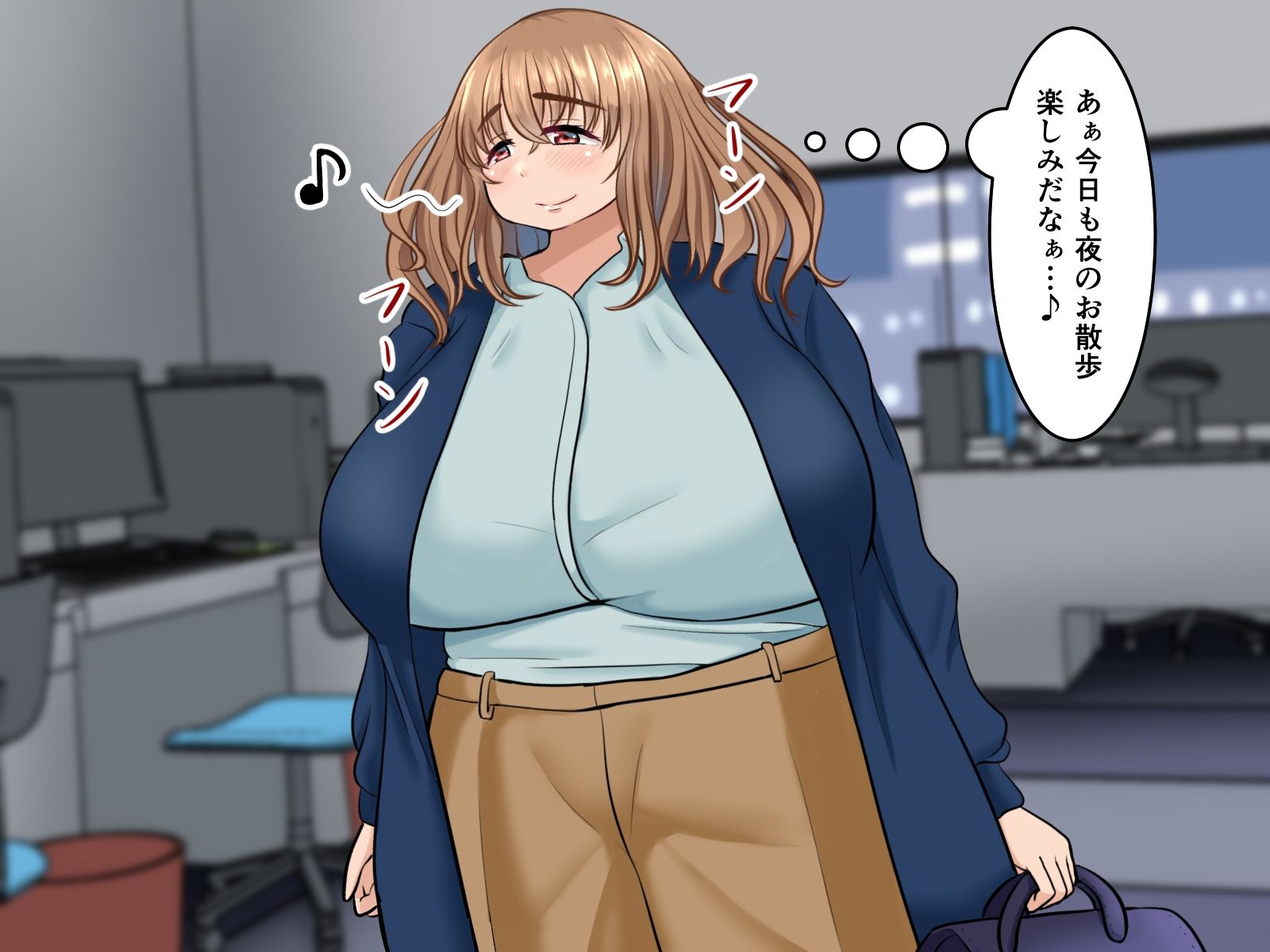 サンプル画像5:おっきいワンちゃんとおさんぽ(もずく屋) [d_265682]