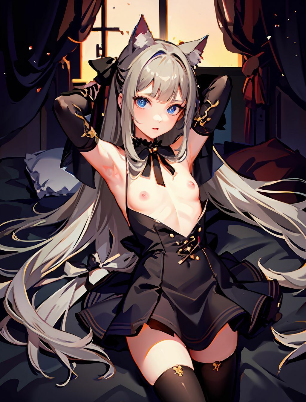 サンプル画像4:微乳ネコミミ少女(L_studio) [d_265743]