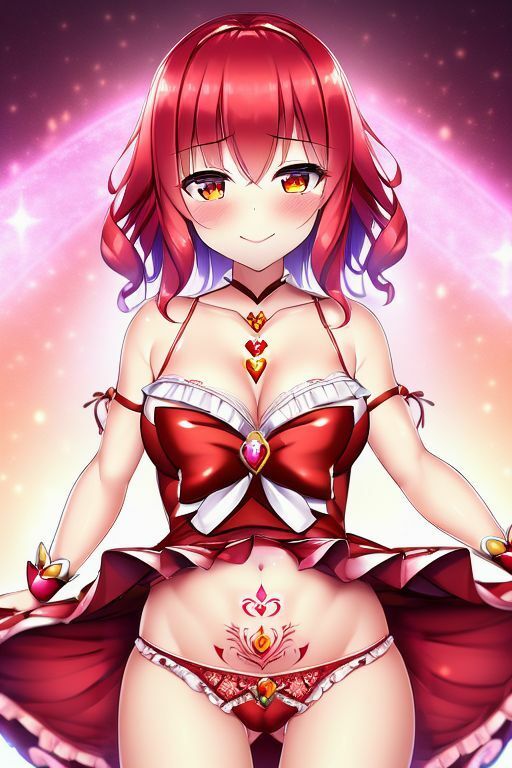 サンプル画像5:淫紋魔法少女のエッチな夜2(AI幻想庭園) [d_265765]