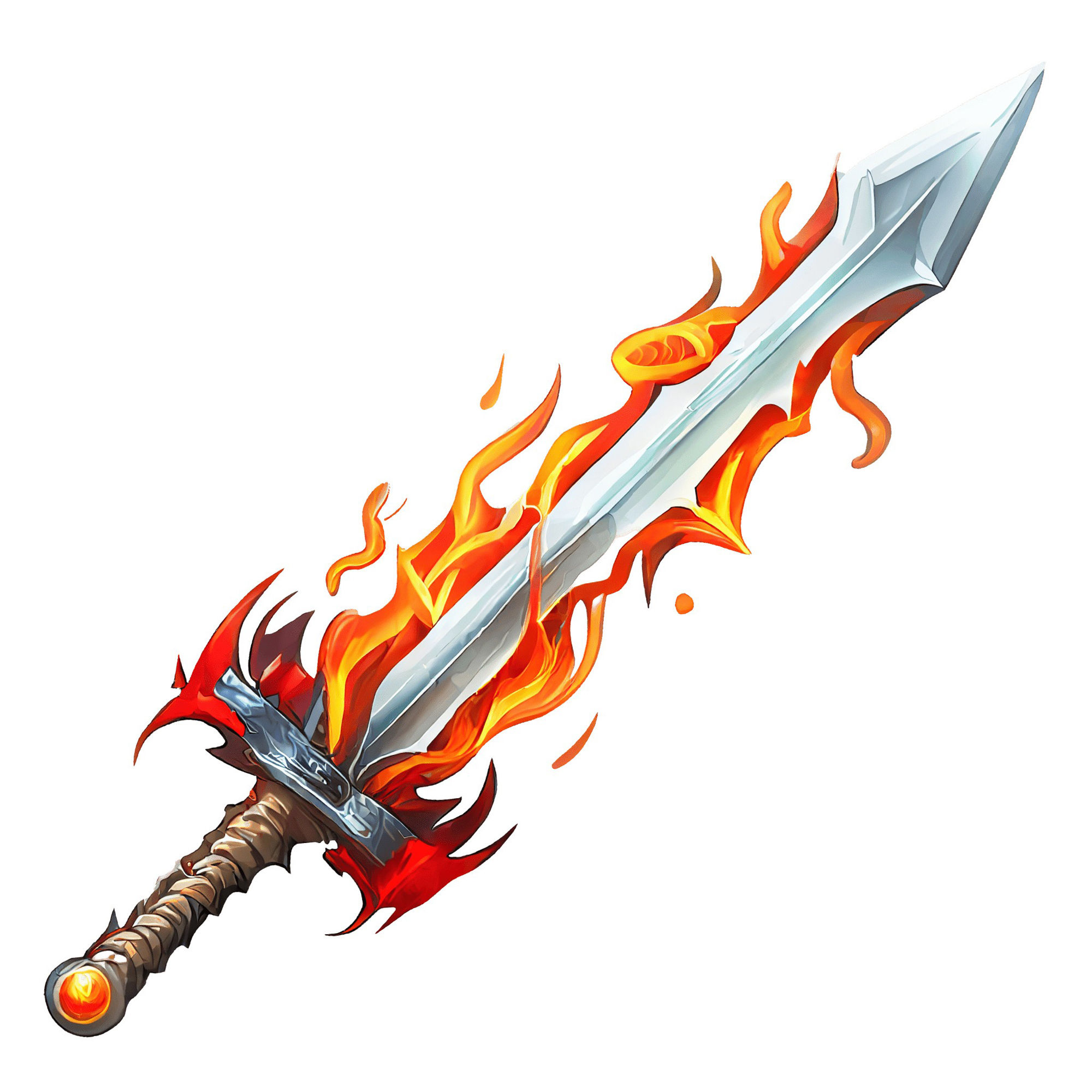 サンプル画像6:【剣のアイコンセット】著作権フリーの高解像度画像（100枚）(Game Material Store) [d_265881]