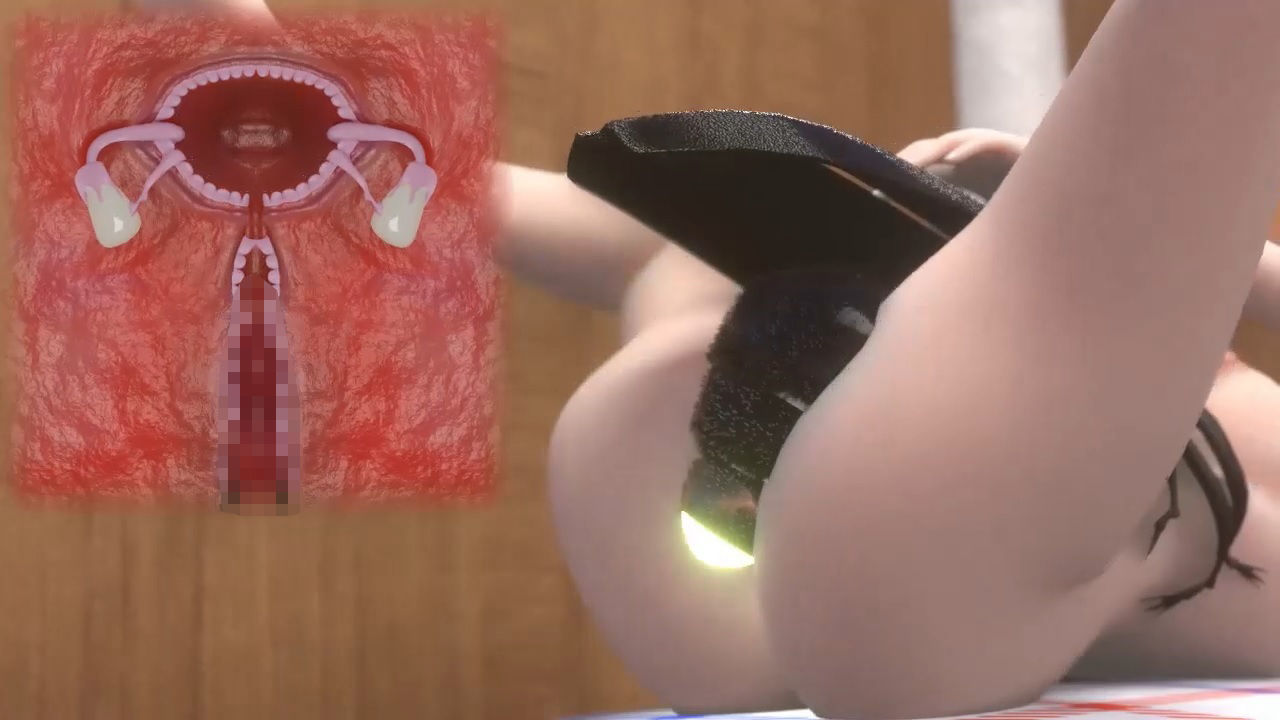 サンプル画像3:ギチギチ！クモ姦3本セット＆限定アニメーション(湖畔の家) [d_265888]