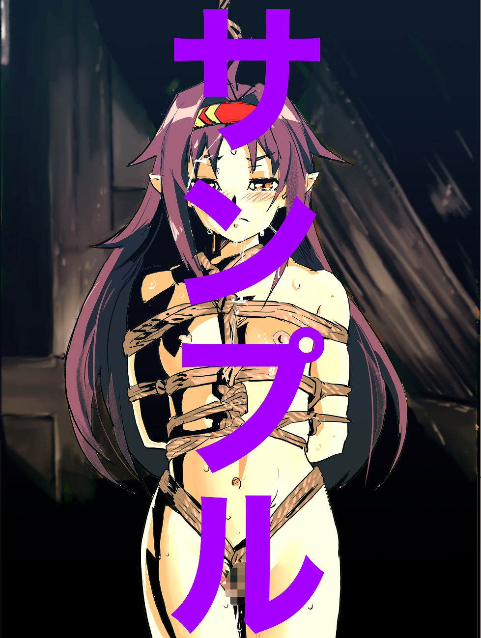 サンプル画像3:アニメキャラクターSM画集4(きゅうり夫人) [d_265954]