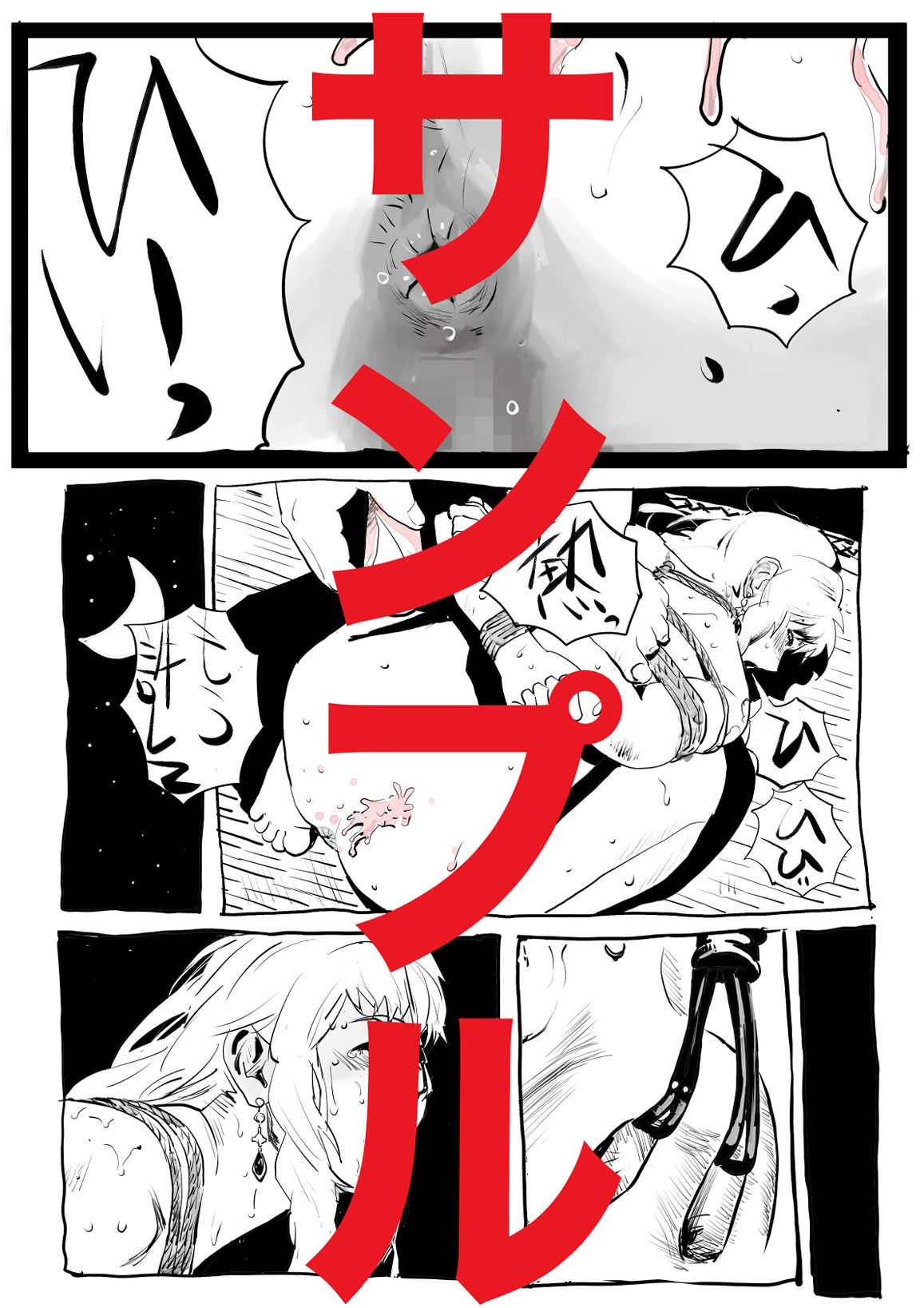 サンプル画像4:アニメキャラクターSM画集4(きゅうり夫人) [d_265954]