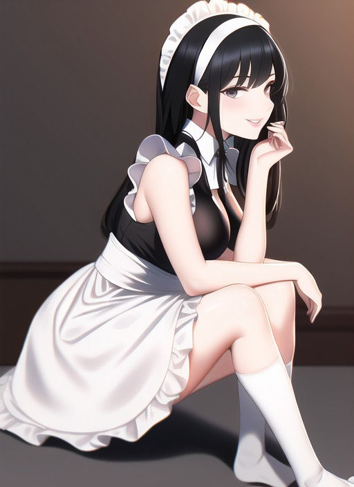 サンプル画像1:美女メイド アイラのご奉仕1(データベースマン) [d_265973]