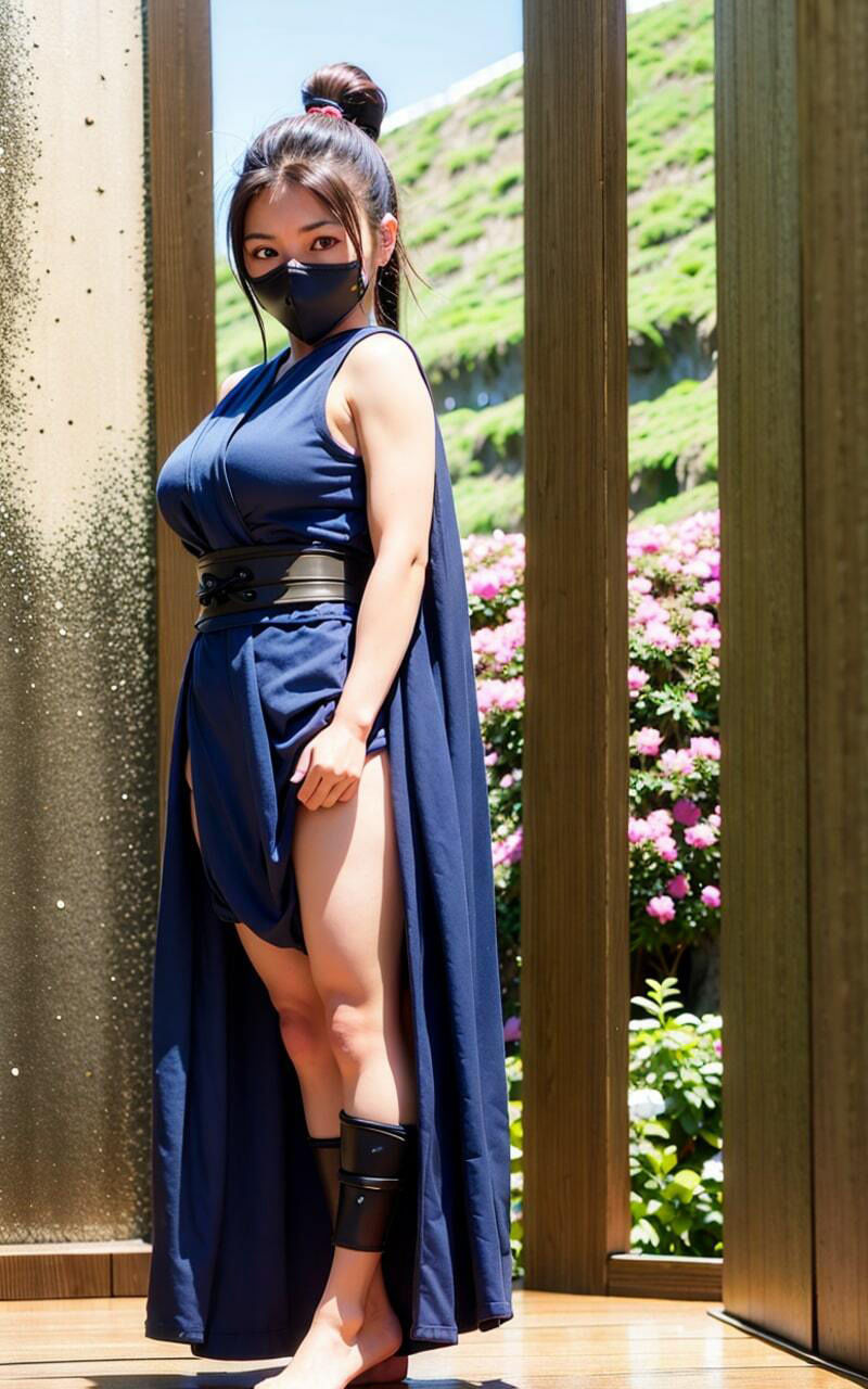 サンプル画像1:バーチャル少女 AIRI Vol.6 忍者Ver(バーチャル少女AIRI) [d_265994]