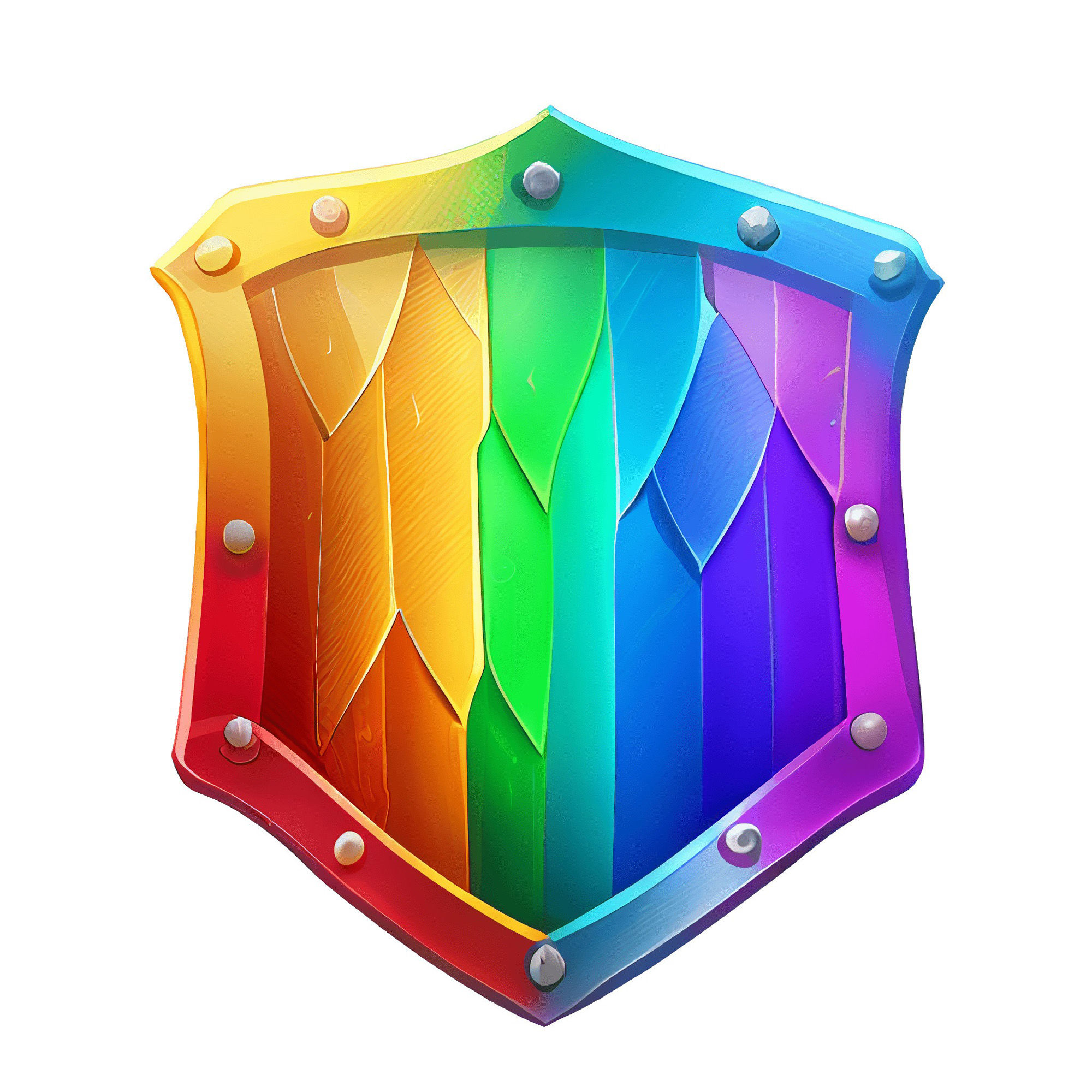 サンプル画像6:【盾のアイコンセット】著作権フリーの高解像度画像（100枚）(Game Material Store) [d_266011]