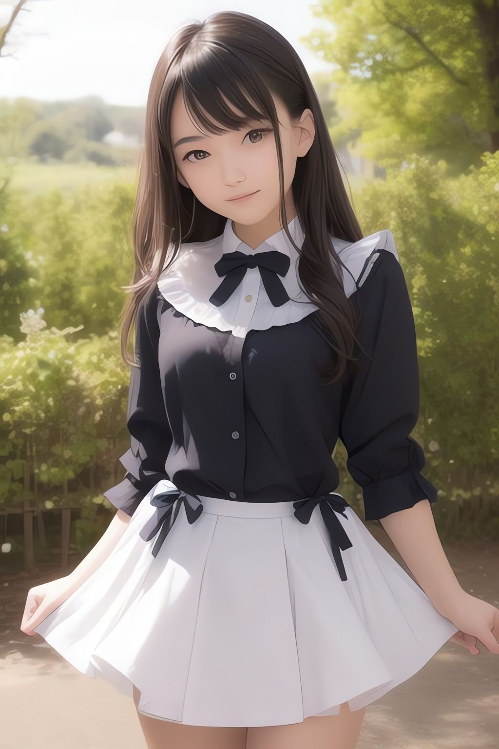 サンプル画像1:透き通るような美少女AIイラスト集※リアル(AIイラスト冒険者) [d_266112]