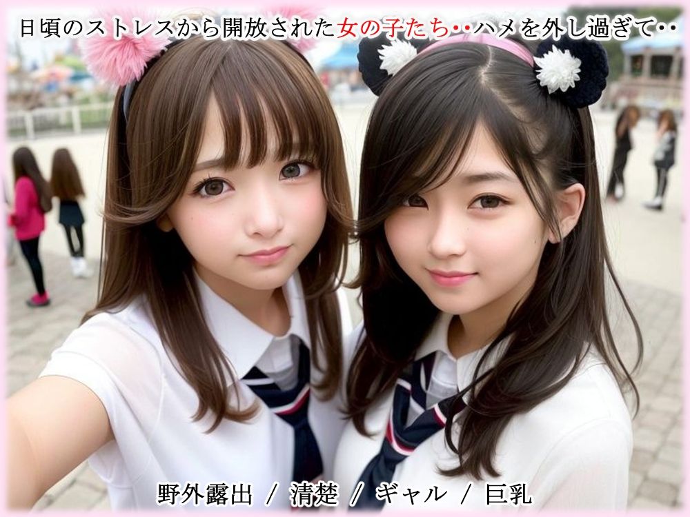 サンプル画像1:激カワ露出 テーマパーク編 – Vol.07(AgeHa) [d_266298]