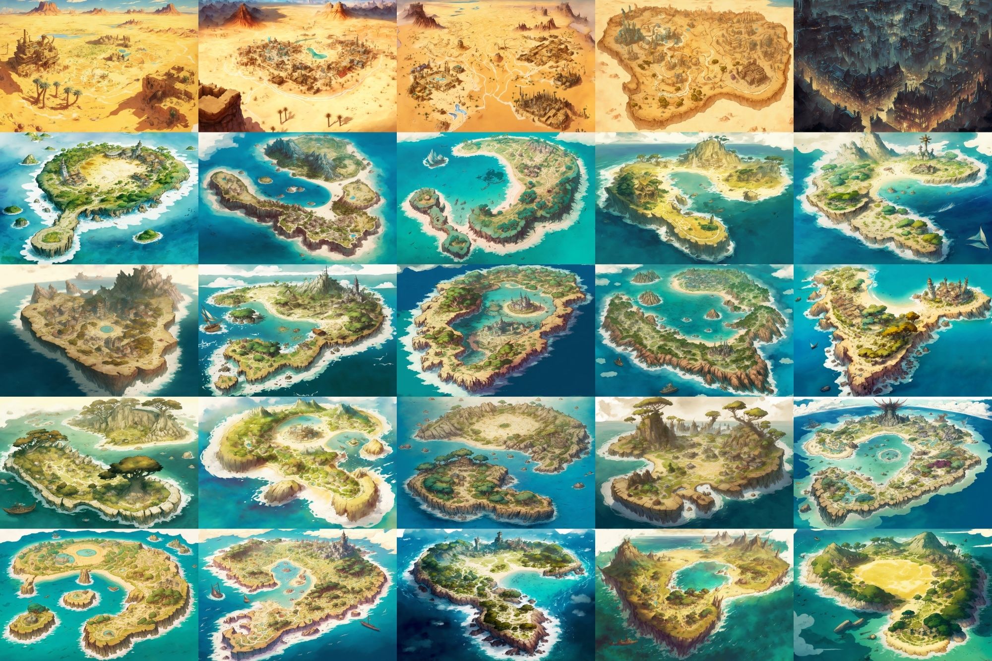 サンプル画像2:【上空から見た都市等のマップ】著作権フリーの高解像度画像（100枚）(Game Material Store) [d_266304]