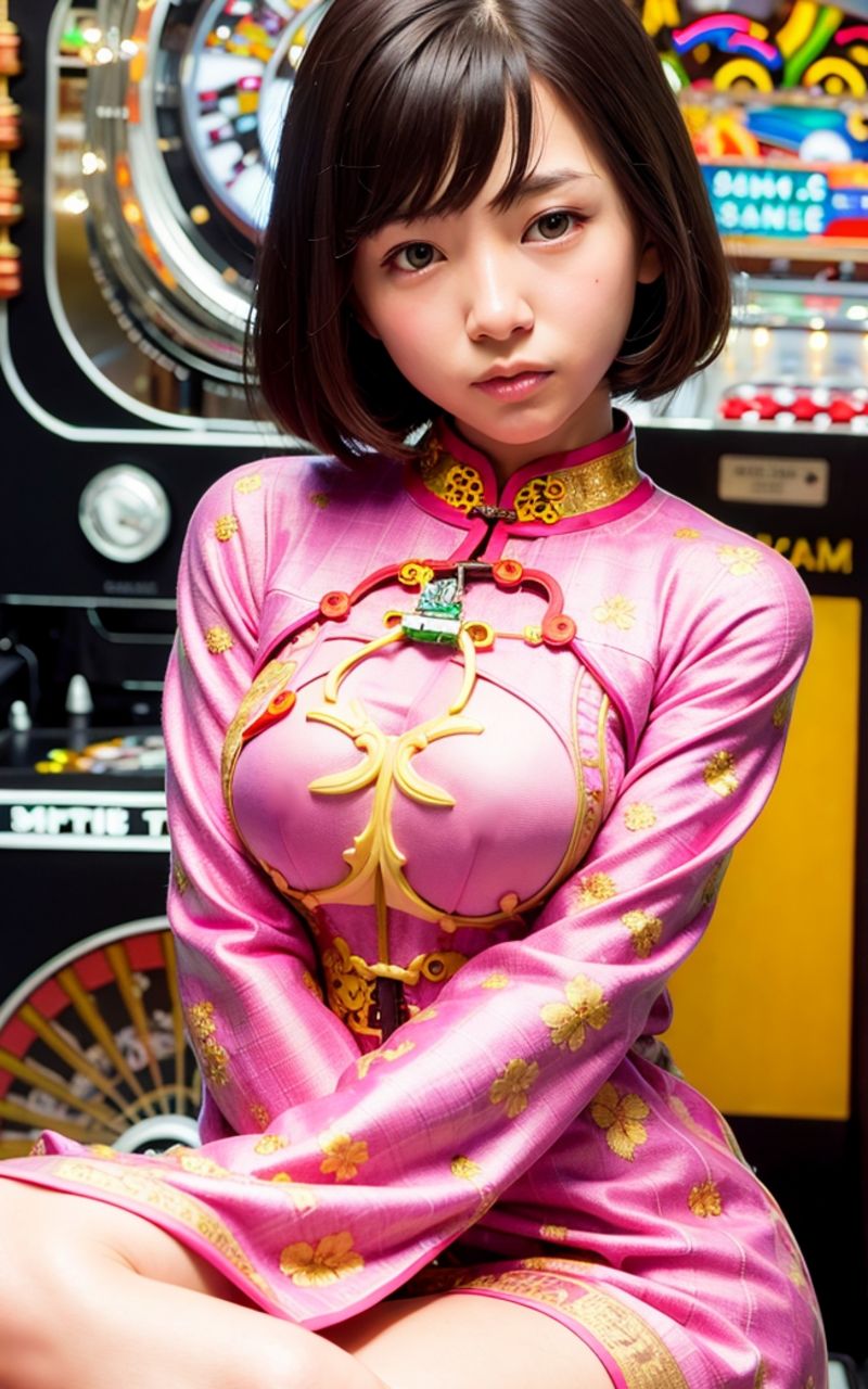 サンプル画像5:バーチャル少女 AIRI Vol.15 チャイナドレスVer(バーチャル少女AIRI) [d_266324]