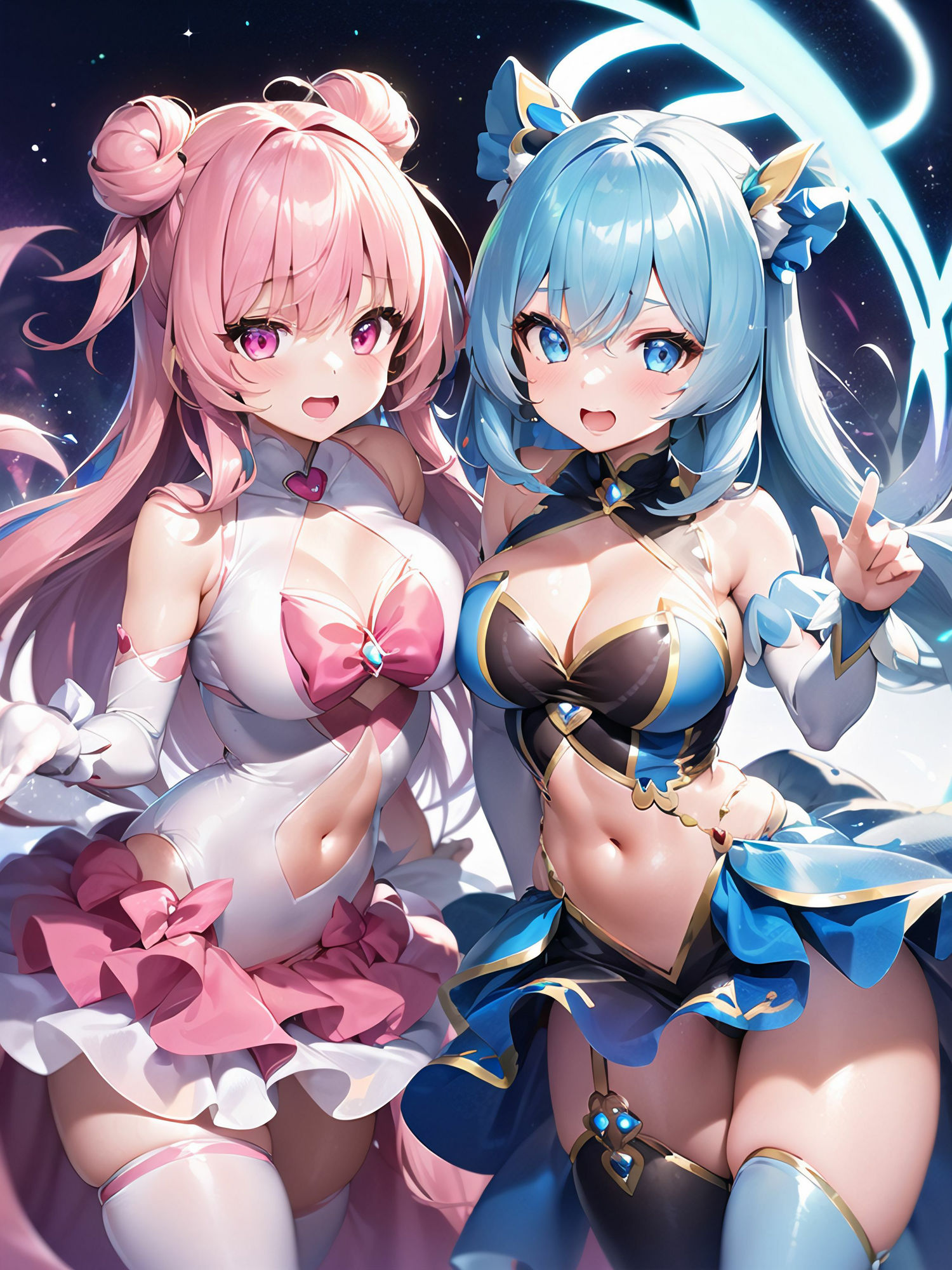 サンプル画像1:変身ヒロイン仲良く敗北洗脳悪堕ちCG集（AIArt）(NaruMinix) [d_266420]