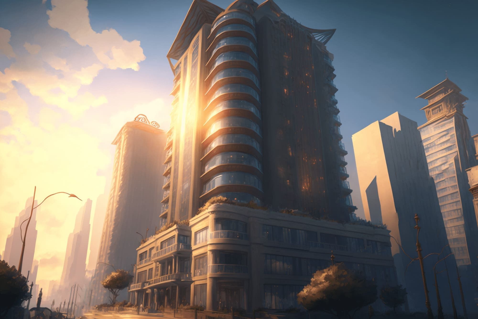 サンプル画像6:【美麗で幻想的な家や室内の背景】著作権フリーの高解像度画像（100枚）(Game Material Store) [d_266440]