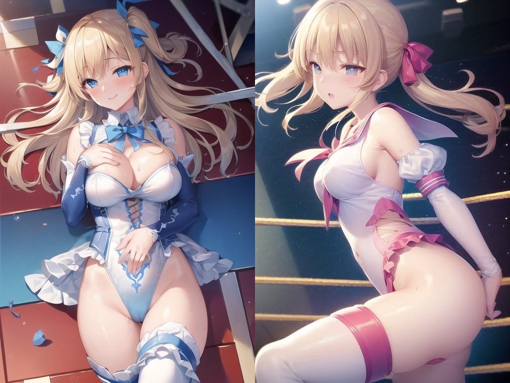 サンプル画像1:AIアイドル美少女プロレスラーCG集 Vol.5(mugi) [d_266482]