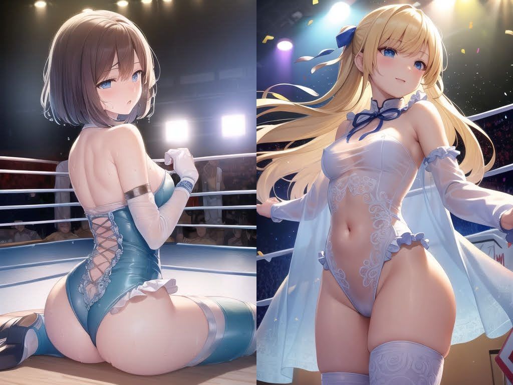 サンプル画像5:AIアイドル美少女プロレスラーCG集 Vol.5(mugi) [d_266482]