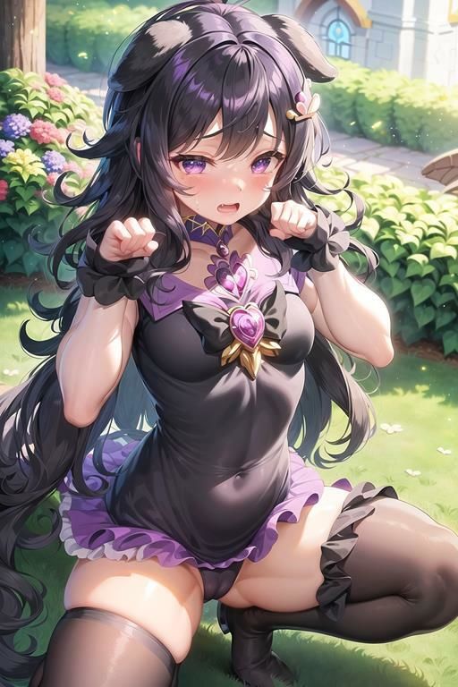 サンプル画像2:変身ヒロイン敗北CG メス犬調教編(AI魔法少女) [d_266717]