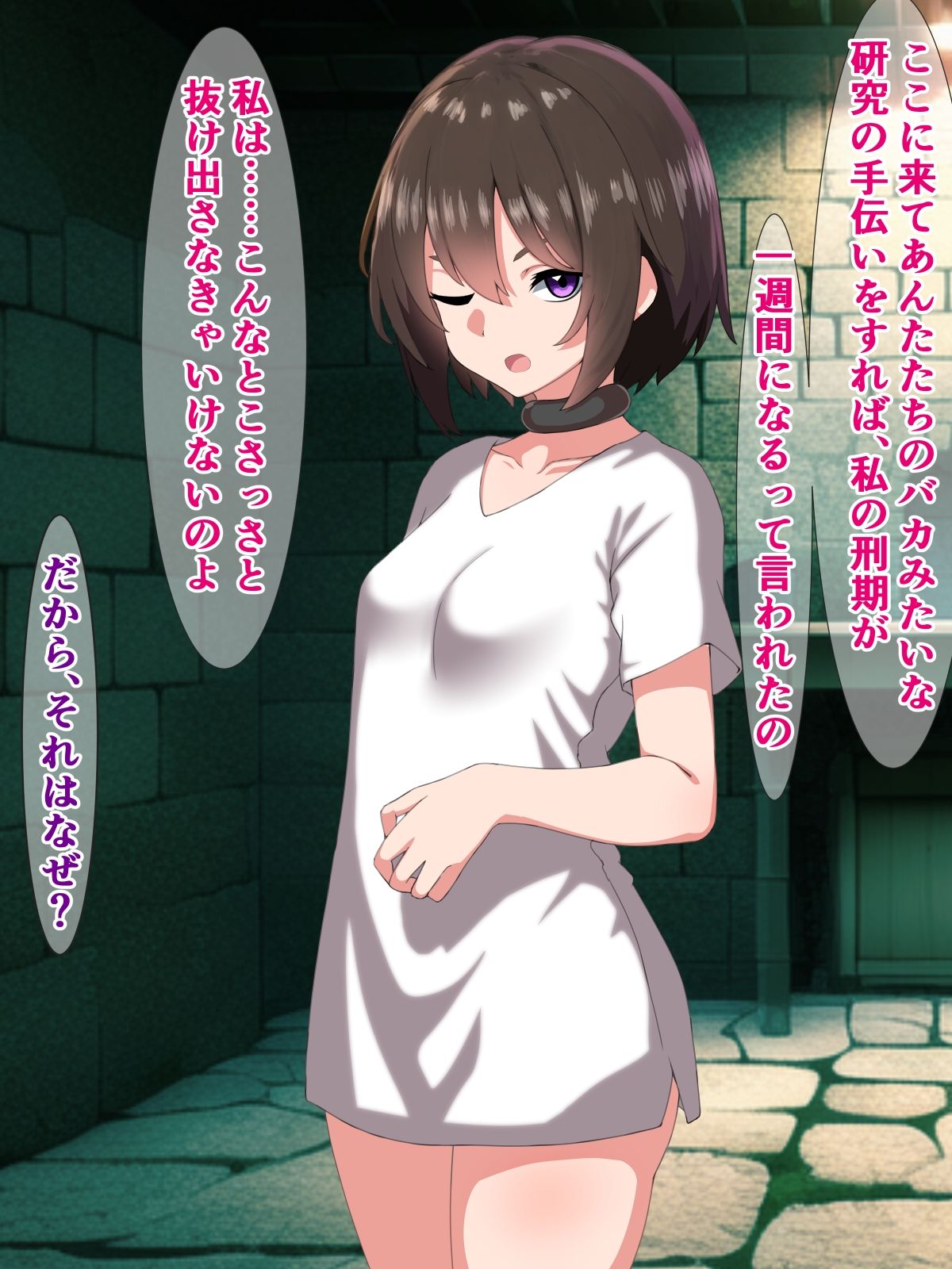 サンプル画像2:絶望エロ魔物探訪記（3）〜無限の囚人と魔物生態研究所〜(さざめき通り) [d_266750]