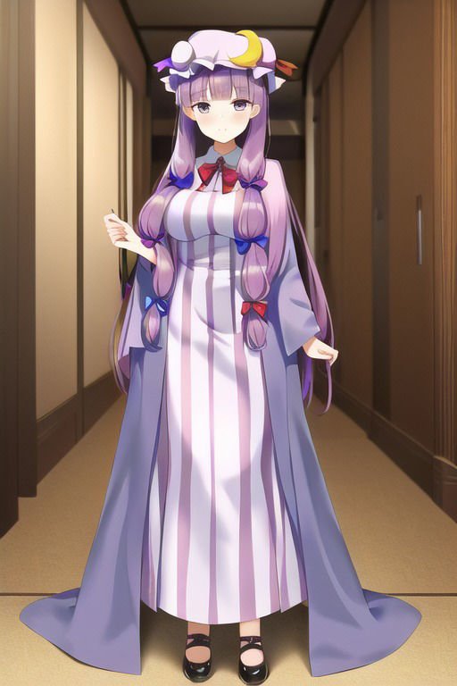 サンプル画像1:パチュリー・ノーレッジ エロCG集(ぴこぜっと) [d_267066]