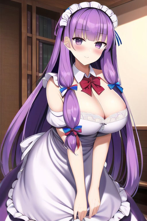 サンプル画像5:パチュリー・ノーレッジ エロCG集(ぴこぜっと) [d_267066]