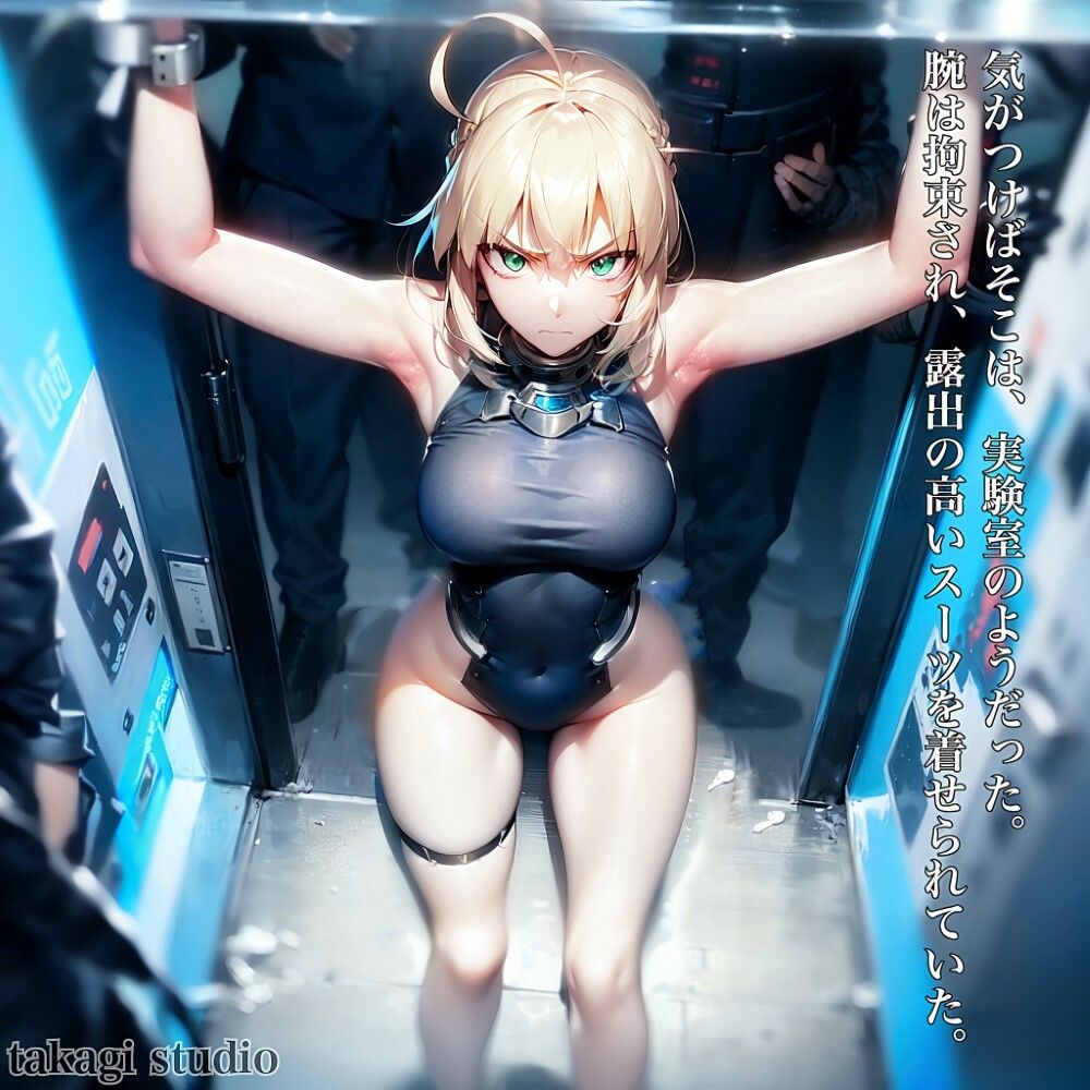 サンプル画像1:騎士王、洗脳改造計画(takagi_studio) [d_267251]