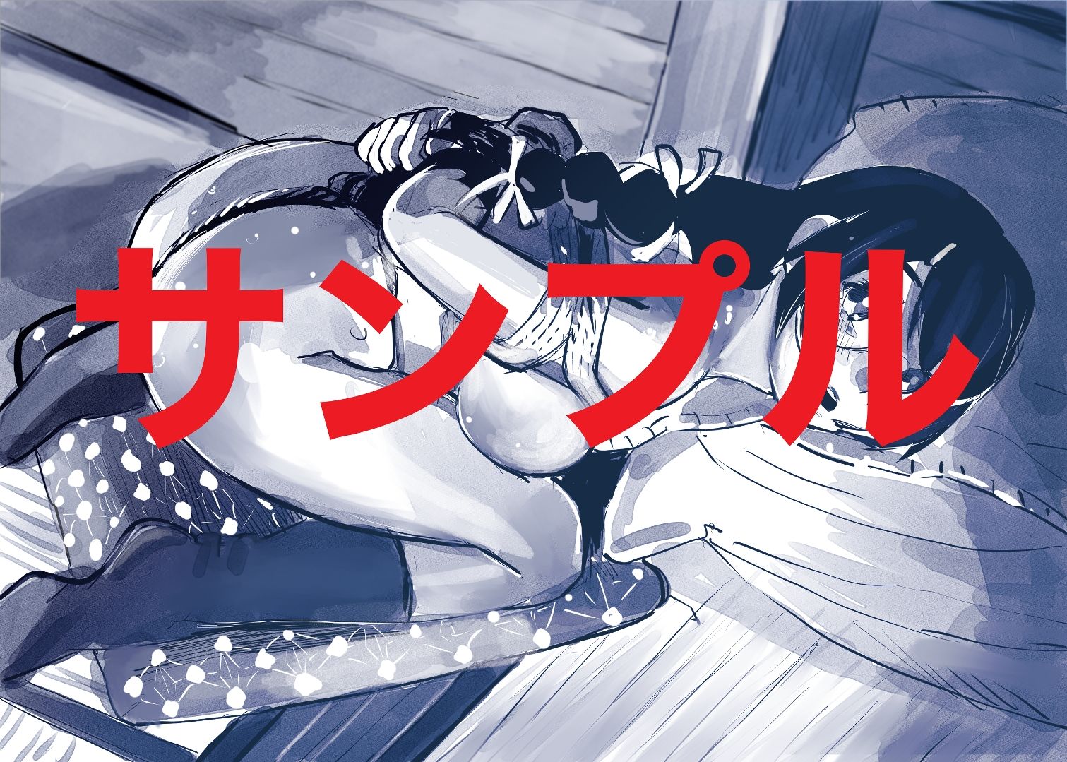 サンプル画像1:アニメキャラクターSM画集8 つばさ緊縛(きゅうり夫人) [d_267294]