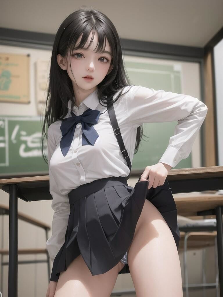 サンプル画像3:生徒に手を出す5秒前(新井愛) [d_267341]