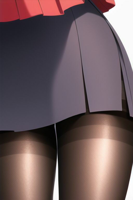 サンプル画像4:ミニスカ黒ストふとももCG集サンプル(眠いちりめん) [d_267453]