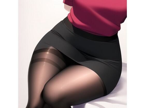 ミニスカ黒ストふとももCG集サンプル