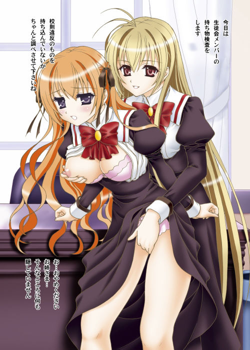 サンプル画像1:瑞穂さんと生徒会の持ち物検査をしましょ(ちゃんどら＆ランチBOX) [d_267464]