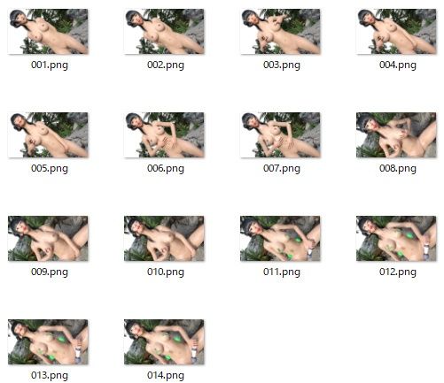 サンプル画像4:ひとりで気持ちよくなる露出狂お姉さん(ハードコア001) [d_267747]