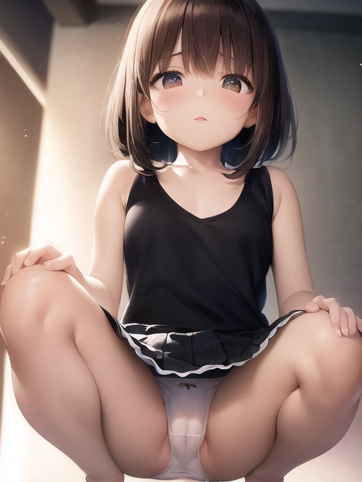 サンプル画像1:パンチラ女子を洗脳！強●開脚おもらし！(もっぷきゅーぬ) [d_267768]