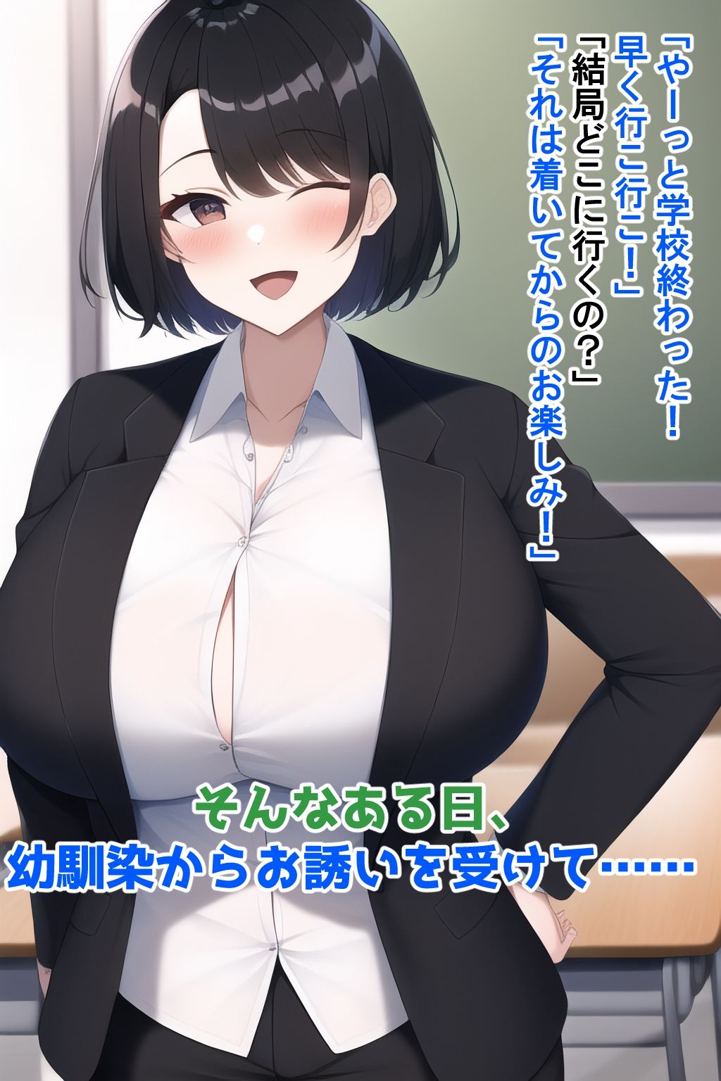 サンプル画像3:陽キャな幼馴染は絶対にネトラレない！(NTR-Project) [d_267808]