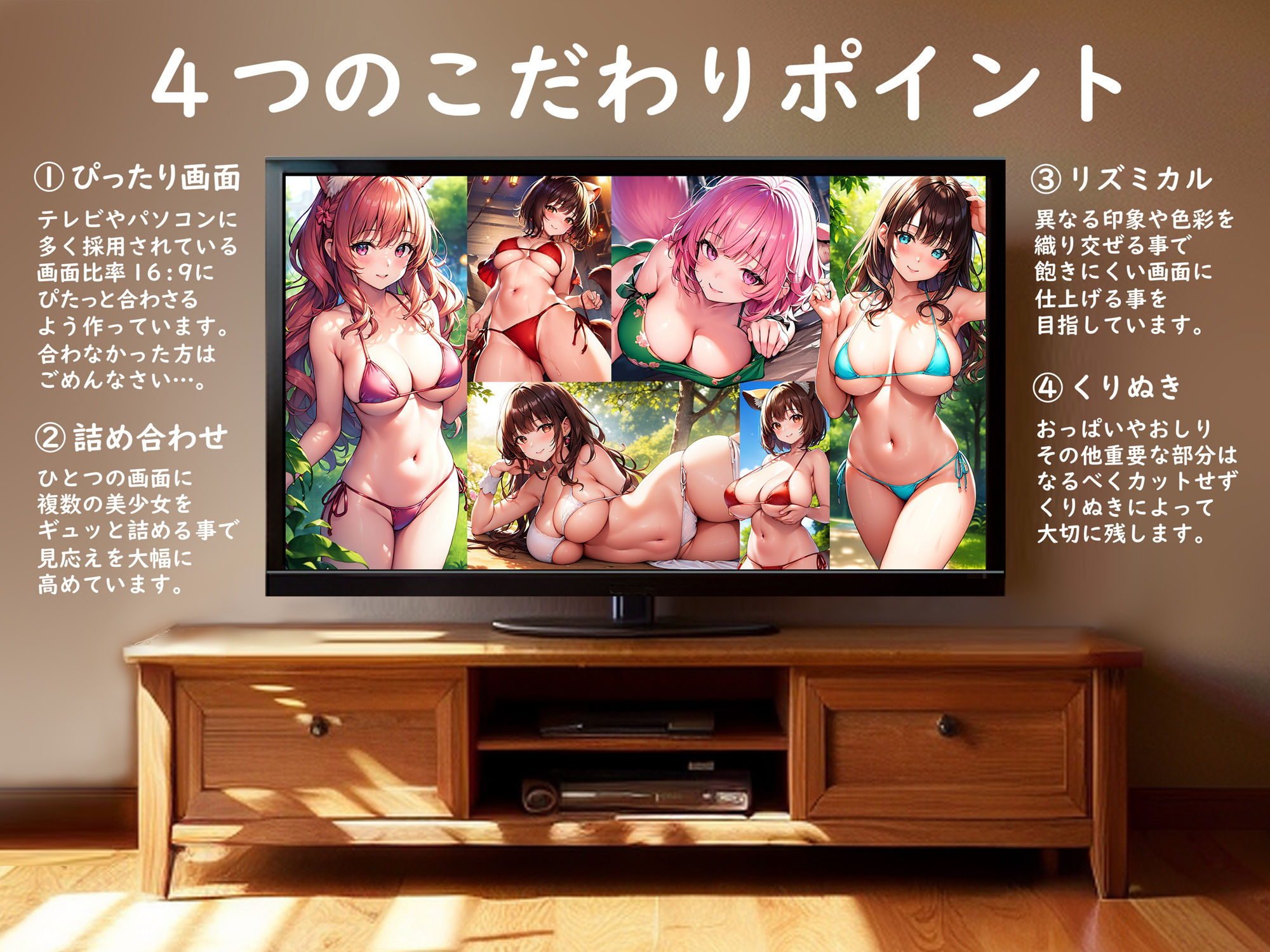 サンプル画像3:美少女を眺めて暮らすスライドショー(スライドショー屋さん) [d_267851]