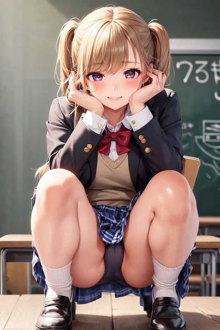 サンプル画像6:しゃがみパンチラ(Men_at_Work) [d_267973]