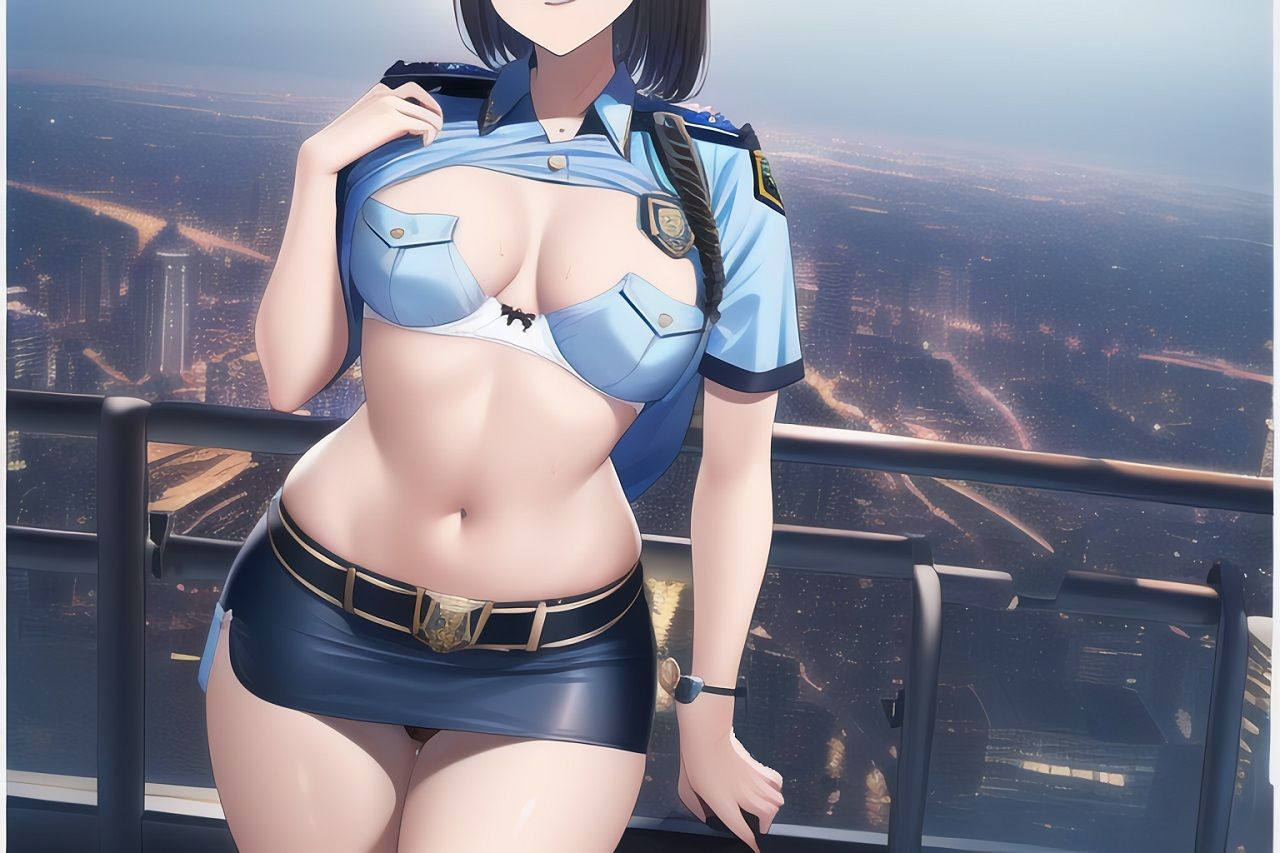 サンプル画像3:警官の女の子 Vol.1(ありす工房) [d_268067]