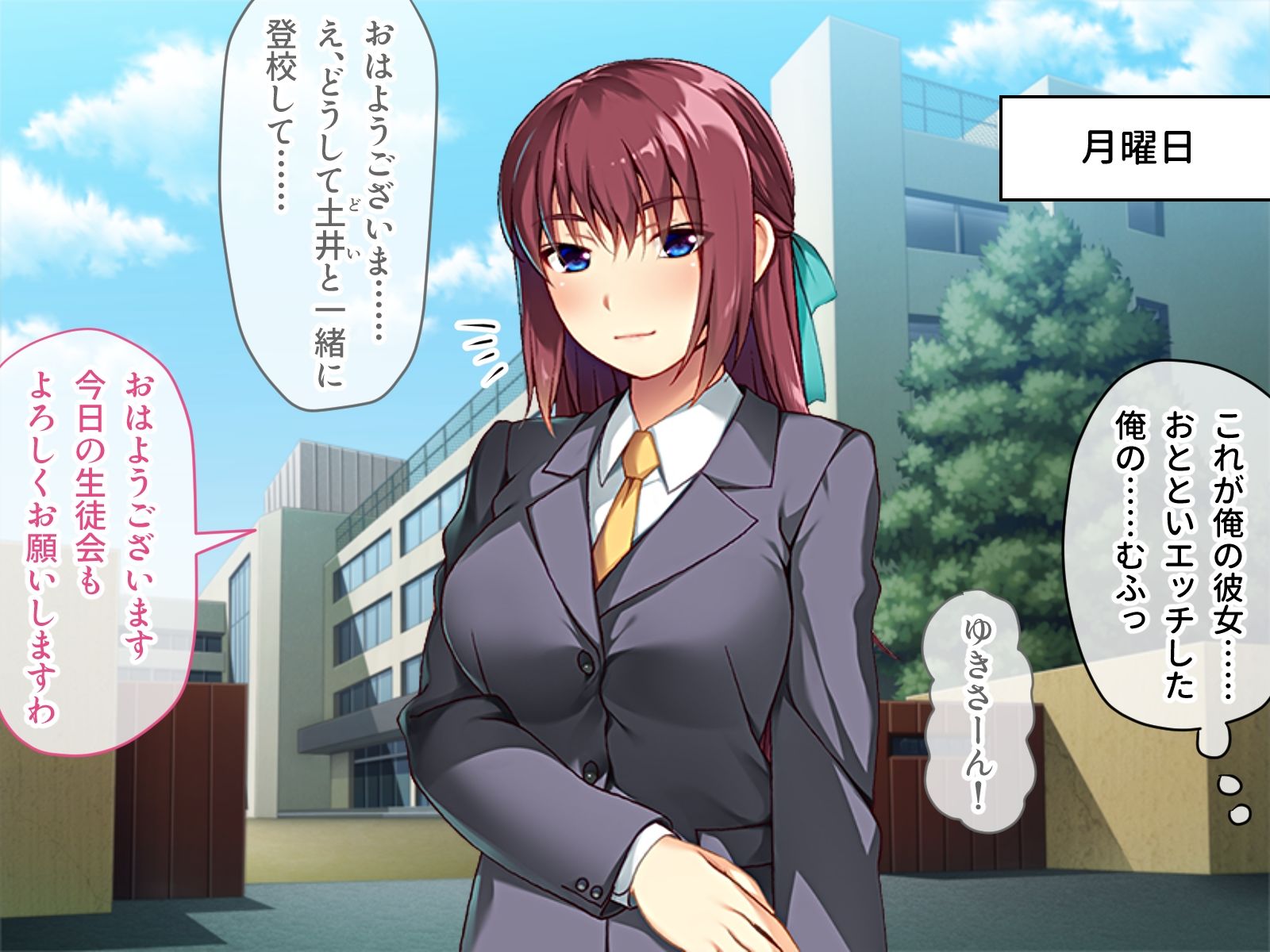 サンプル画像2:マジメな生徒会長をドM調教〜緊縛羞恥プレイで見られてイク！！〜(どろっぷす！) [d_268076]