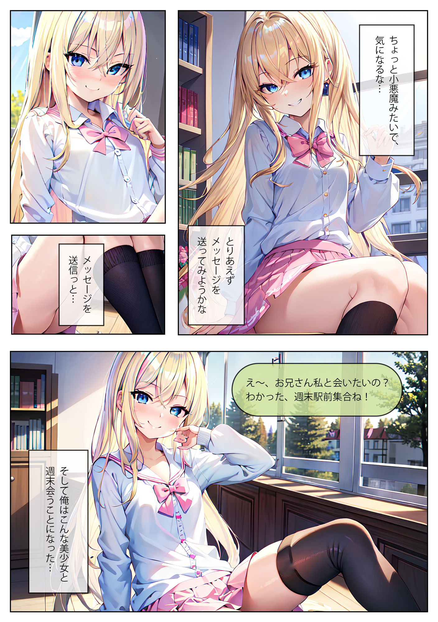 サンプル画像6:秘密の放課後2〜小悪魔JK 星野りりか〜(くろのこーでっくす) [d_268205]